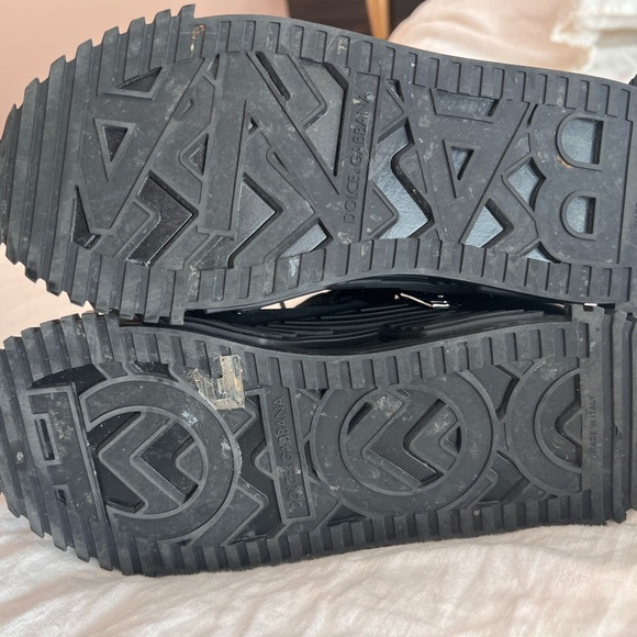 Gently worn black color Dolce&Gabbana boots size 38,5 - Picture 5 of 6